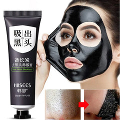 20g Facial Blackhead Remover Mask Cream Shrink Pores Acne Black Head Removal Cleansing Nose Skin Care Black Peel off Mask Gel