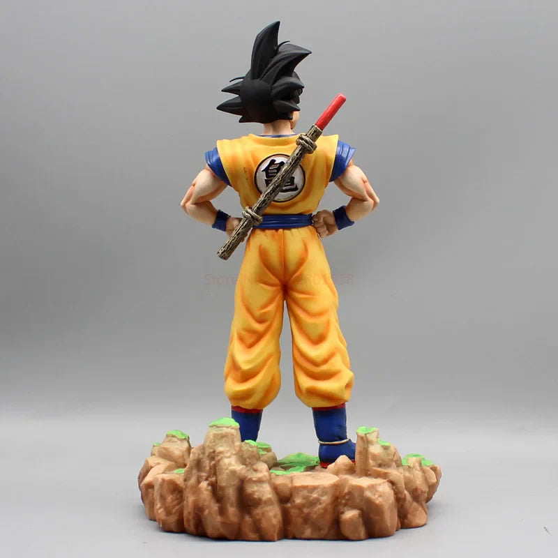 Dragon Ball Dream Super Saiyan Son Goku Somersault Cloud Standing Collection Action Figure Statue Anime Model Ornaments Toy Gift