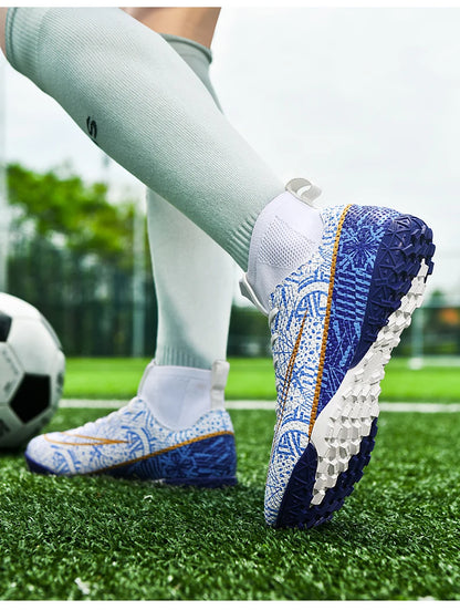 Men Outdoor FG/TF Football Boots Futsal Professional Unisex Soccer Shoes