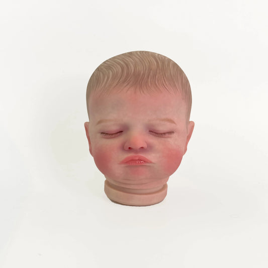 NPK 19inch Newborn Baby Reborn Doll Kit Baby Rosalie Lifelike Soft Touch Already Painted Unfinished Doll Parts