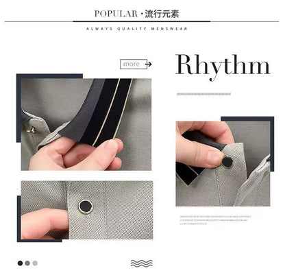 New Men's Fashion Embroidered Collar Short Sleeve Summer New Breathable Polo Shirt Short Sleeve, High Quality Outdoor Men's Top