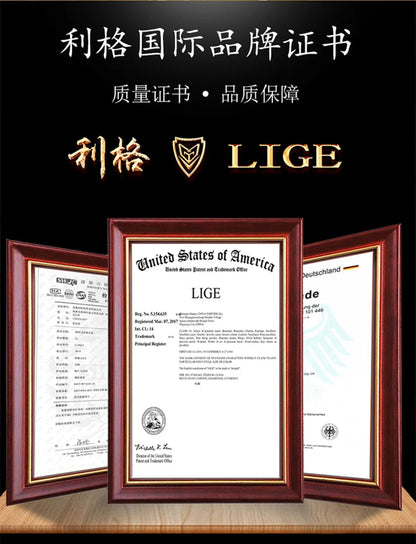 LIGE 2025 New Gold Women's Watch Luxury Quartz Watch Stainless Steel Bracelet Retro Fashion 30M Waterproof Watch for Women reloj