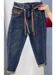 Y2k Jeans Pear-shaped Plus Size Women's Jeans Baggy Harem Pants