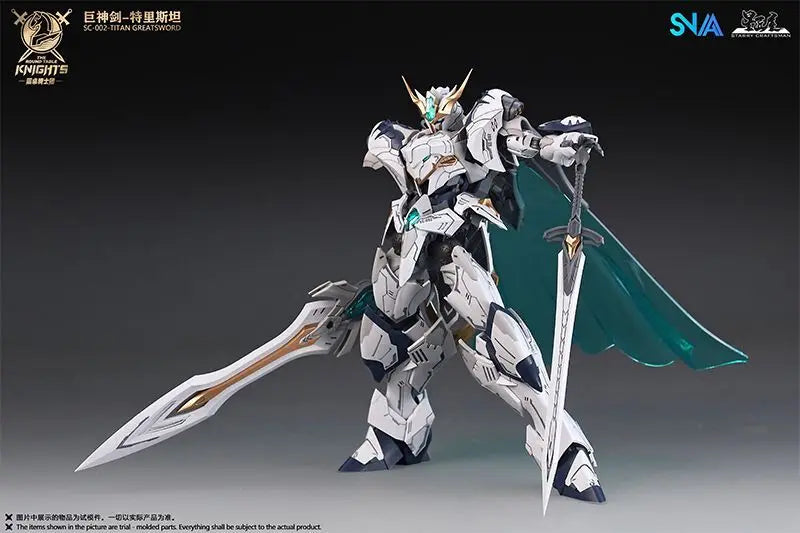 HG 1/144 SNAA SC-002 Titan Greatsword Tristan Assembly Model Kit SC-009 Divine Invoker Percival The Round Table Knights Figure
