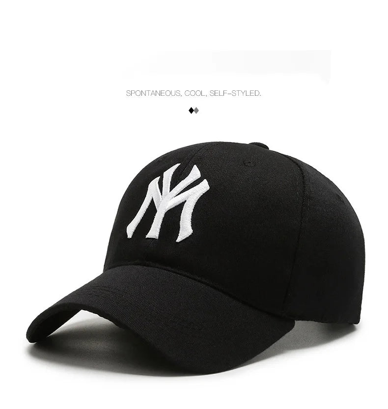 Fashion letter embroidery men women baseball cap duck tongue cap women men