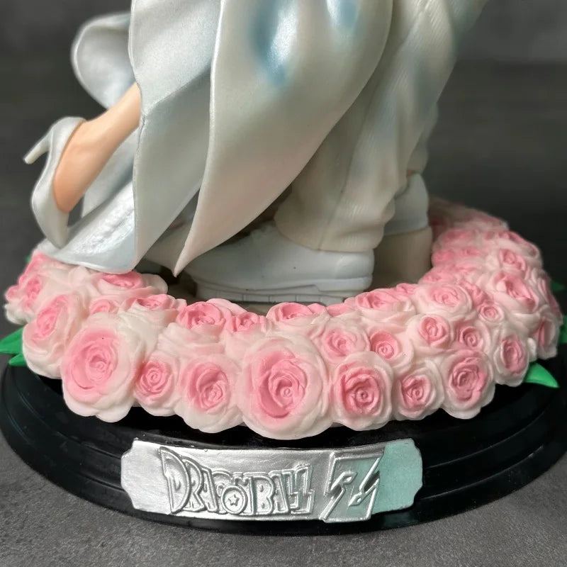 Dragon Ball Z Son Goku & Chichi Wedding Version 31cm Pvc Action Figure Collectible Model Toy Couple Statue Ornament Wedding Gift
