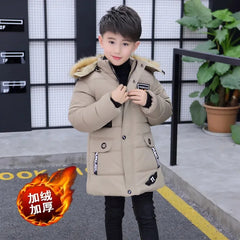 Very Keep Warm Winter Boys Jacket Teenager