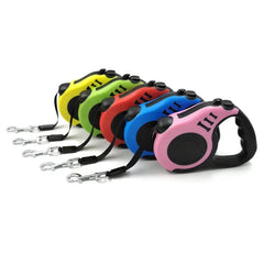 Automatic Retractable Durable Nylon Lead 3m 5m Dog Leash for Small Dogs Cat Puppy