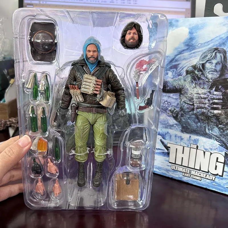 NECA Figure The Thing Ultimate MacReady V.3 (Last Stand) Action Figure Model Toys Joint Movable Doll Collection Figure