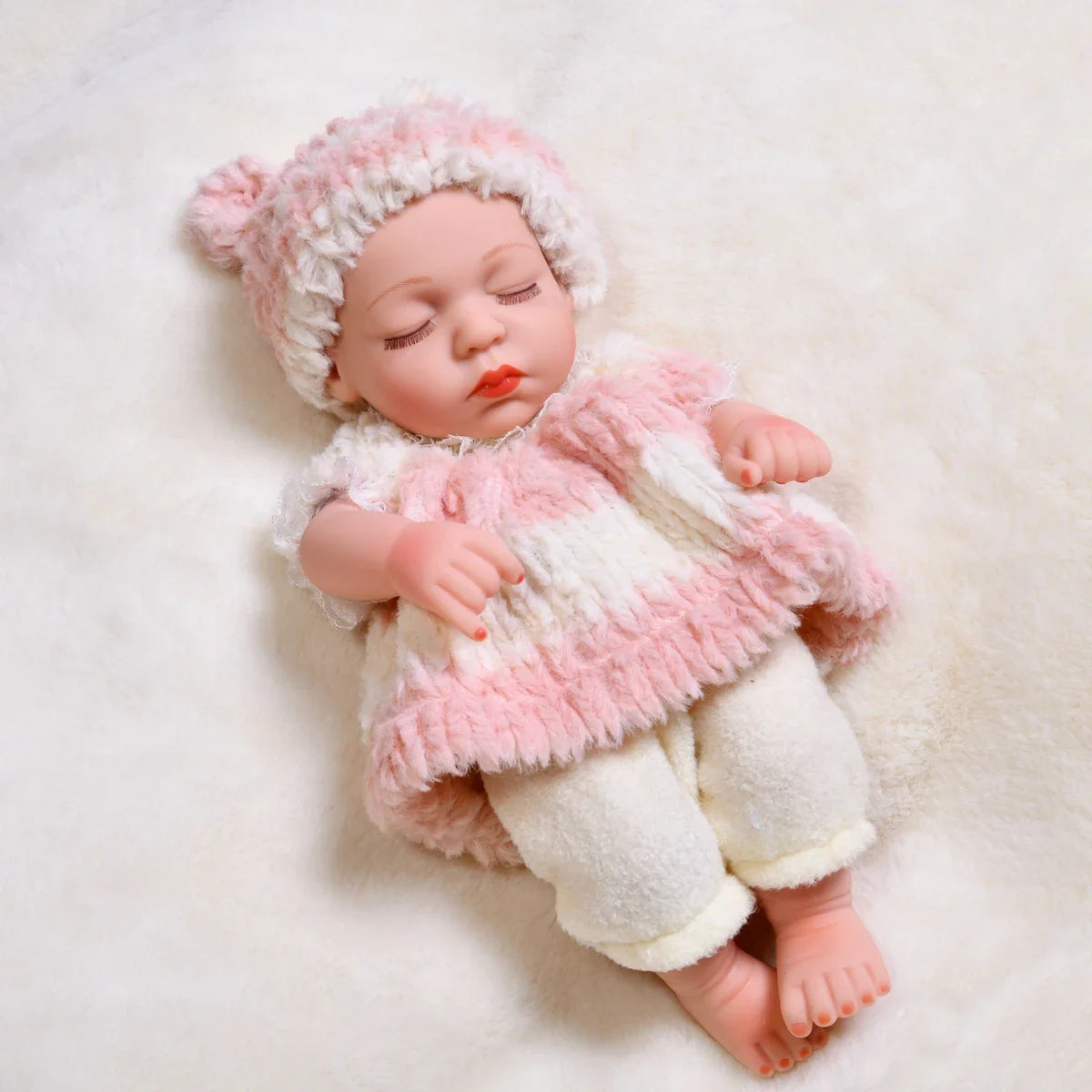12 Inch New Reborn Doll 30CM Realistic Girl Bebe Baby Doll With Fashion Clothes Baby Doll Soft Skin Vinyl  Kids Toys Dolls Gift