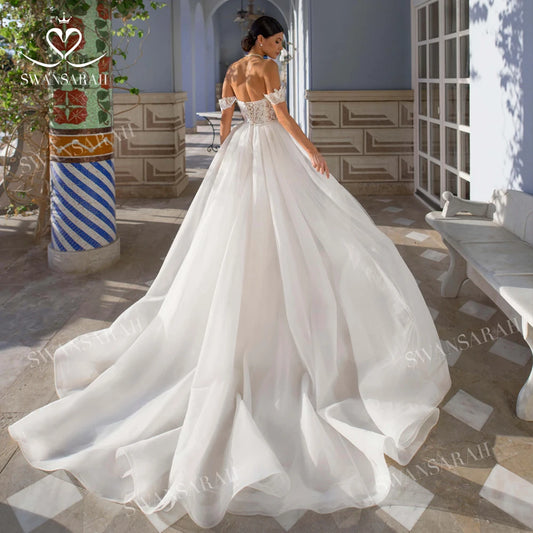 White Bridesmaid Dresses: Wedding Dress Sleeveless Appliques Mermaid Princess