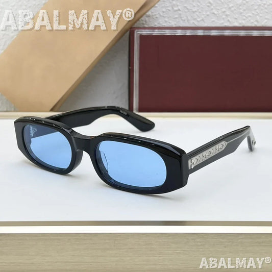 HULYA SIZE 52-21 Top High Quality Sunglasses for Men Classic Women Luxury Brand Designer Fashion sun glasses UV400 With box