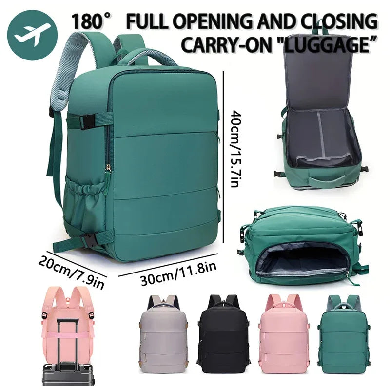 Travel Boarding Backpack asyjet, Wiz Air Multi Functional, Large Capacity.Lightweight, Leisure Computer Bag, Short Distance