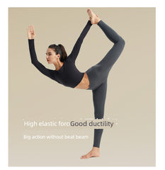 Algin Fabric High Waist Hip Raise Yoga Pants