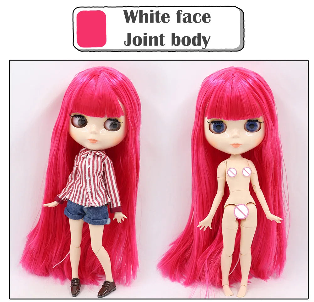 ICY DBS Blyth Doll White Skin Joint Body 1/6 BJD Special Price OB24 Toy Gift