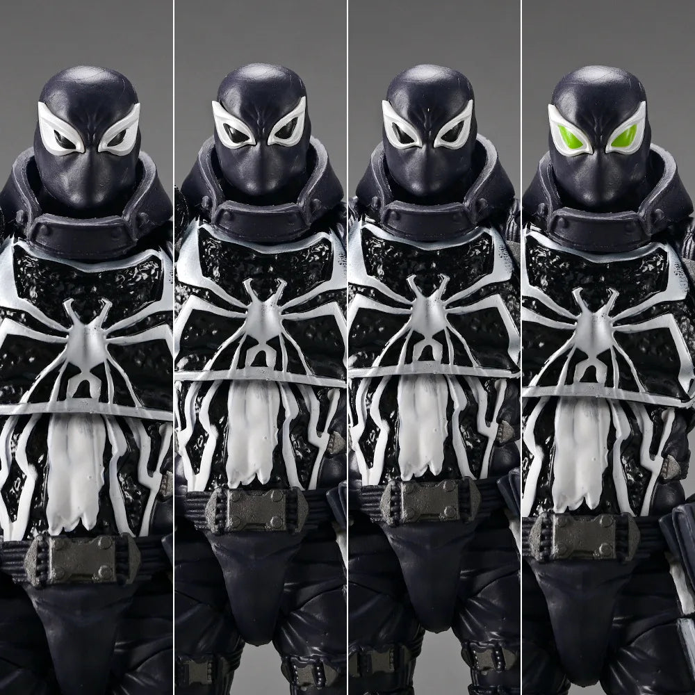 Amazing Yamaguchi Marvel Venom Agent series KO Articulated Action Figure Model Kit Desktop Ornament Collectible statue Toys Gift