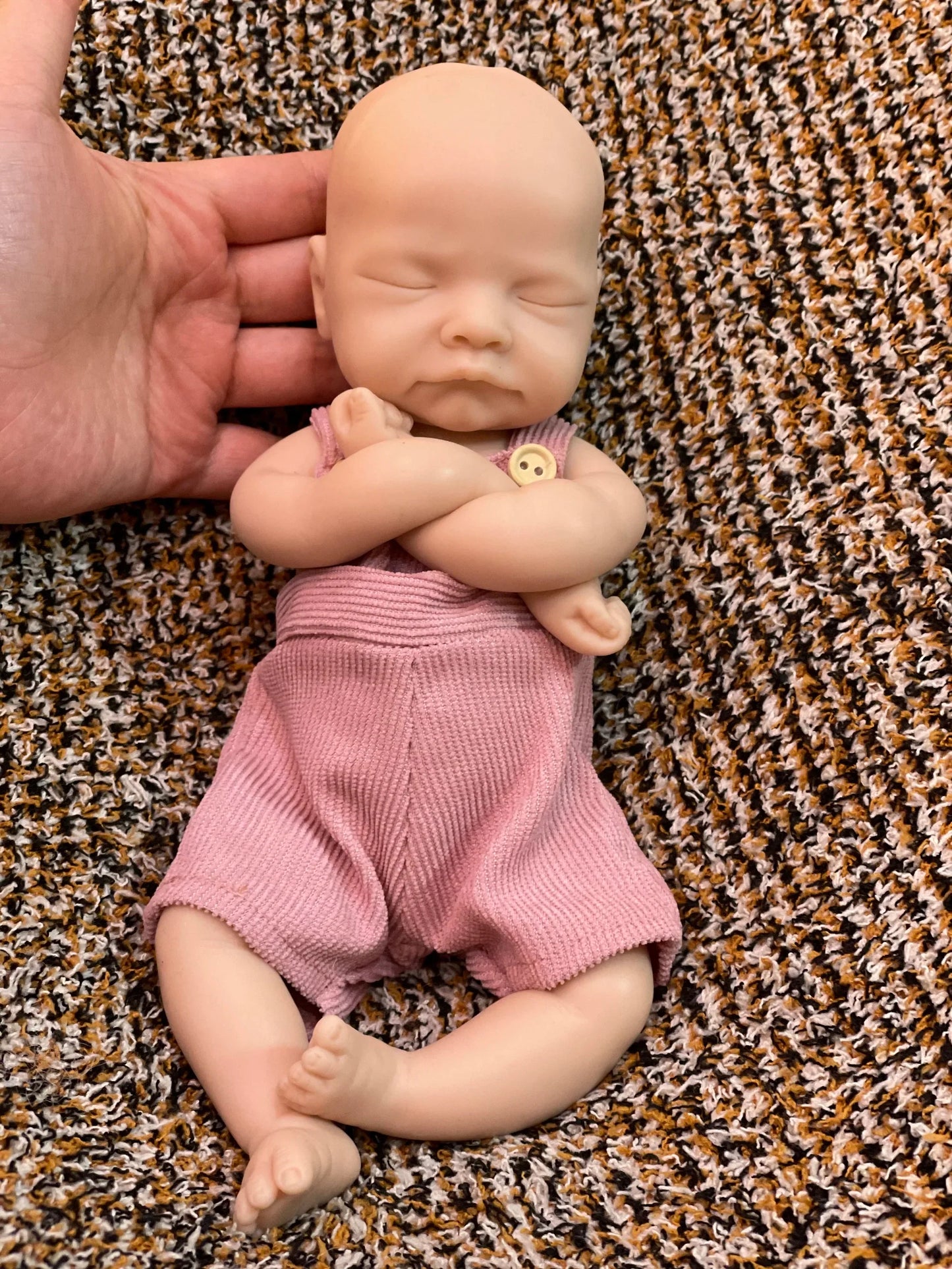 25CM Unpainted Silicone Girls Whole Body Soft Solid Silicone 8 Styles Newborn Baby Dolls Toys For Gifts Reborn Corpo De Silicone