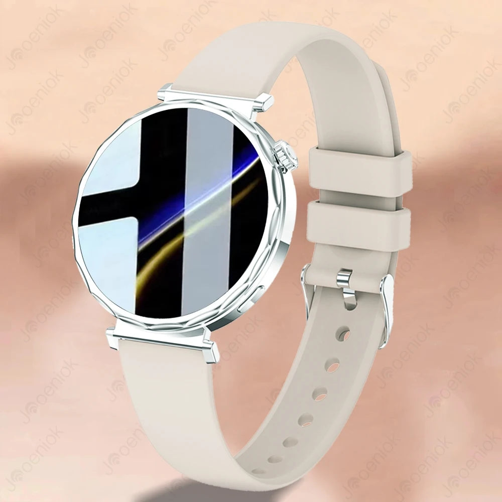 Fashion Women's Smart Watch AMOLED HD Screen Health Monitoring GPS Sports Track Watch Bluetooth Call Smartwatch Android IOS