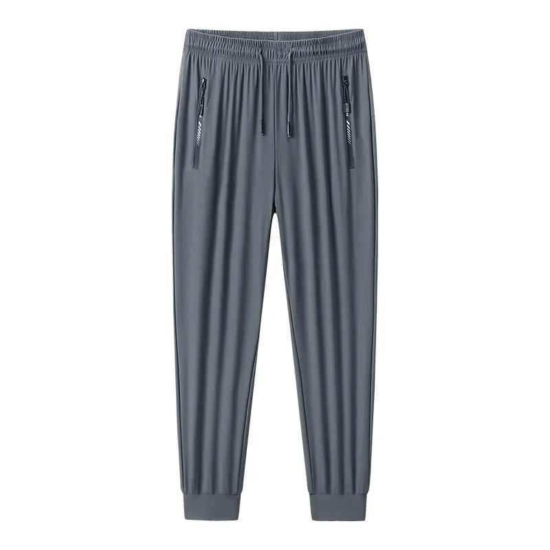 Men Casual Pants Plus Size 9XL 100-150kg Loose Sport Sweatpants Big Size Trousers