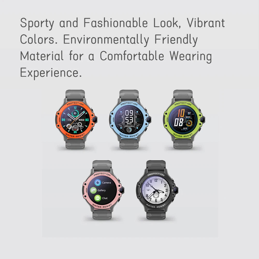 2025 New Children 4G Video Call Smart Watch Student Waterproof WIFI LBS Location Kids 700Mah Battery Calculator Smartwatches