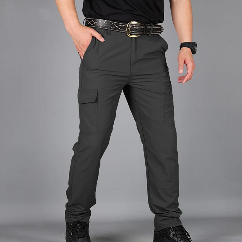 Summer Casual Lightweight Army Military Long Trousers Male Waterproof