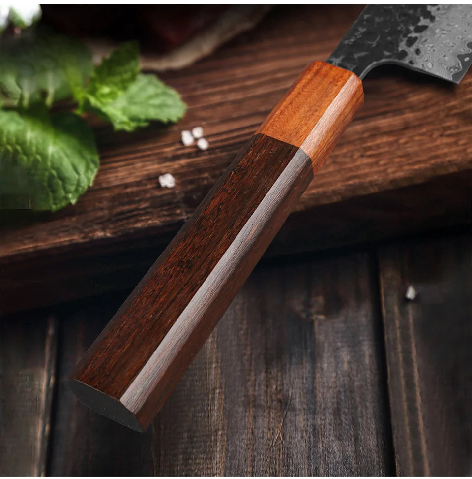 8.2" Japanese Kiritsuke Chef Knife Damascus Steel Sharp Meat Vegetable