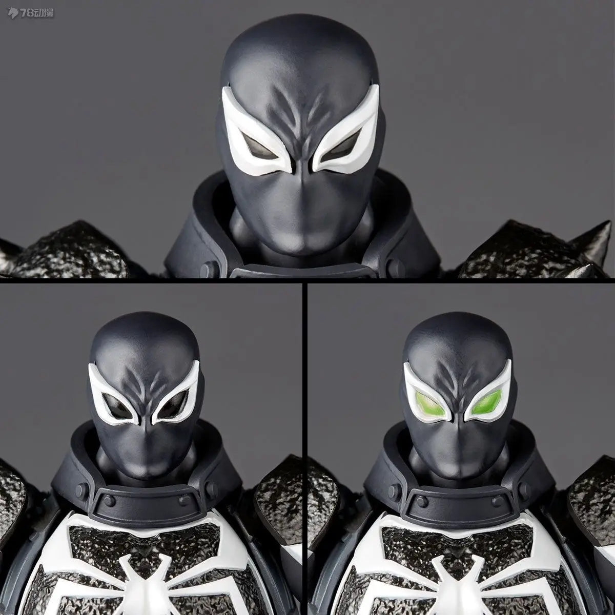 2024 Agent Venom Action Figure CT Version Kaiyodo Anime Figurine Marvel PVC Movable Collection Eugene Thompson Ko Model Toy Gfit