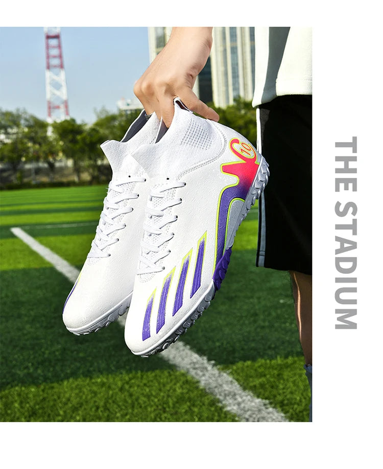 Sneakers Men Soccer Shoes Sport FG Football Boots Adult Futsal Training Shoes