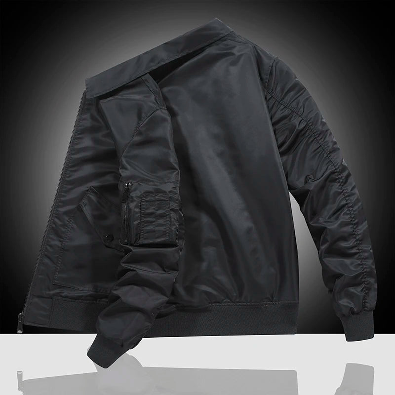 Pilot Coat Men's American Vintage Motorcycle Riding Top Casual