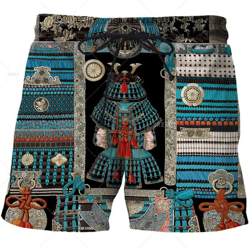 Luxurious Newest Iron Chain 3D Printed Streetwear Men Board Shorts Harajuku Hip Hop Leisure Beach Shorts fitness sports Shorts