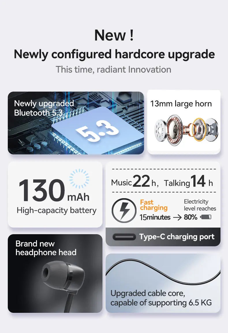 Fineblue F920 Mini Wireless Earphone Retractable Portable Bluetooth Headset Calls Remind Vibration Sport Run Gamer Headphone