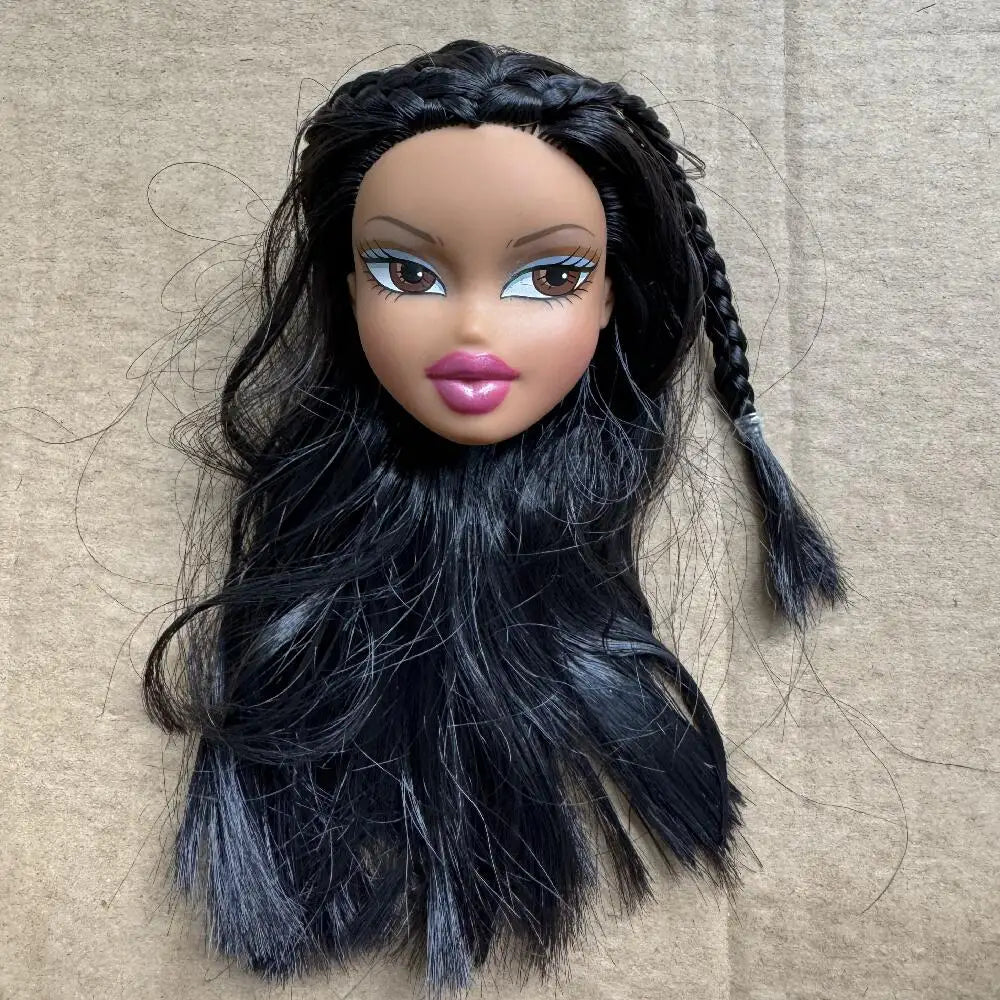 2001 Version Original Brazz Doll Multi-Joints Movable Vintage Rare Face Doll Heads Doll Shoes DIY Toys Accessories