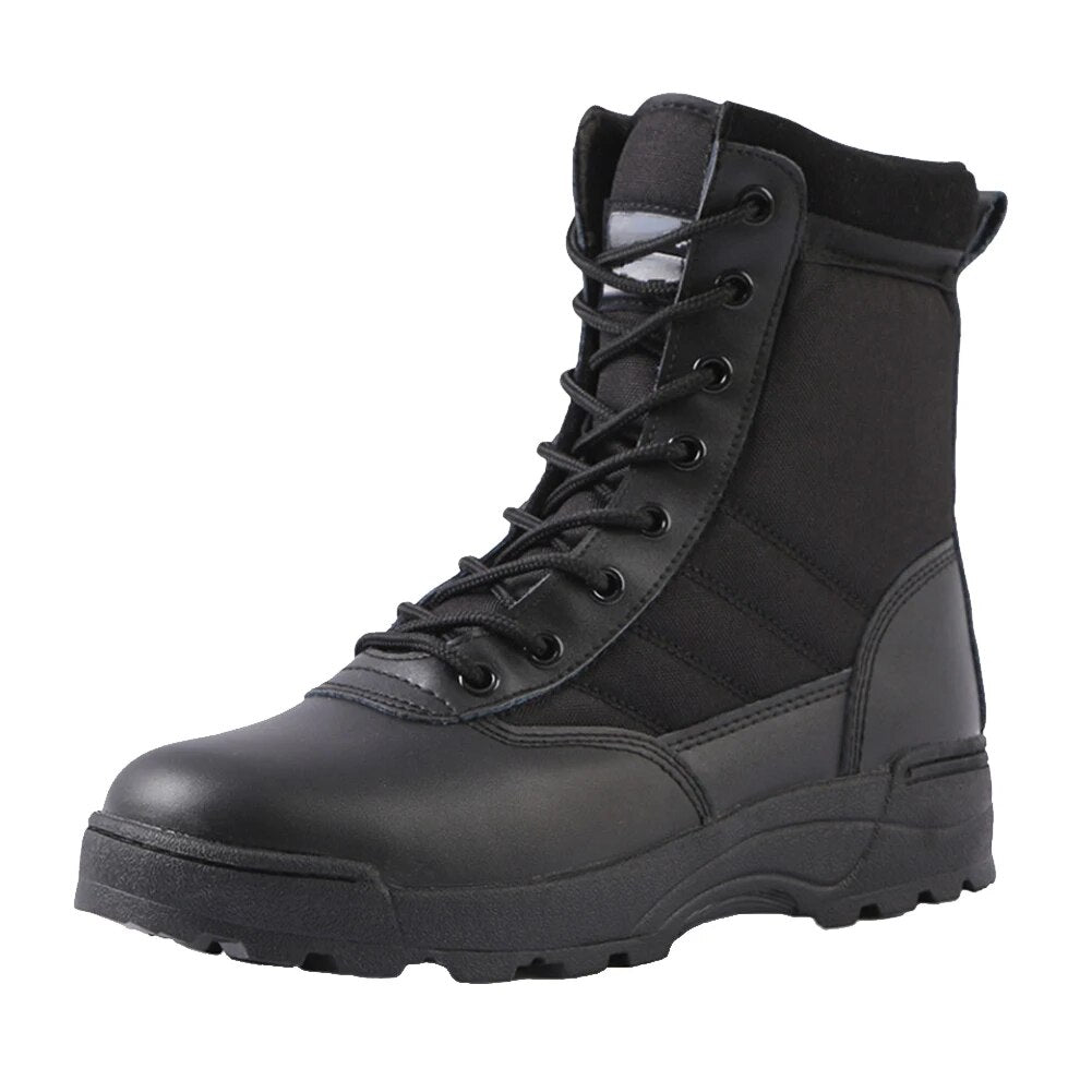 Army Combat Boots Winter Tactical Military Boots High-top Outdoor Hiking Boots for Men