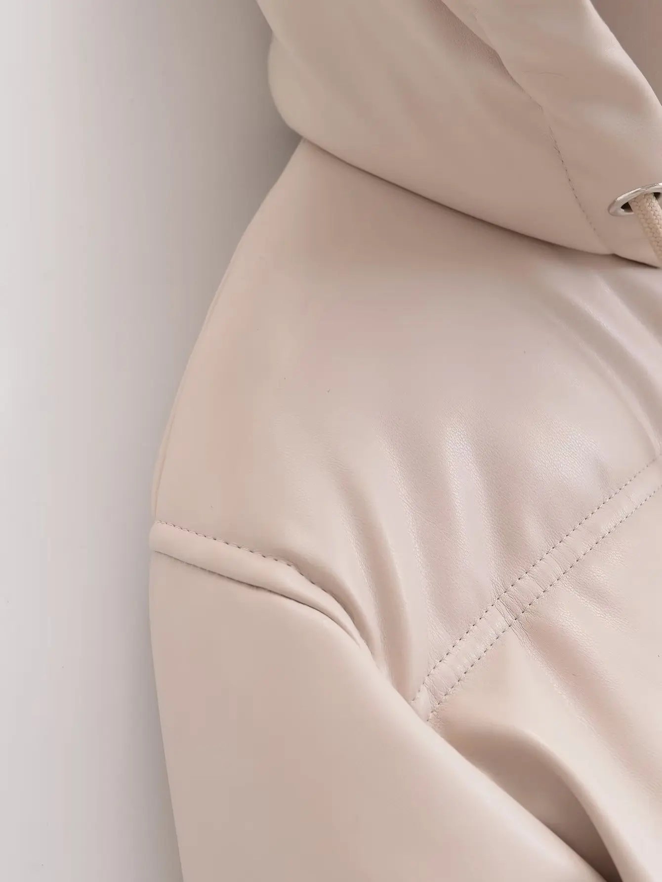 Winter Women's Cold Coat Winter Jackets for Women Warm Leather PU Parkas