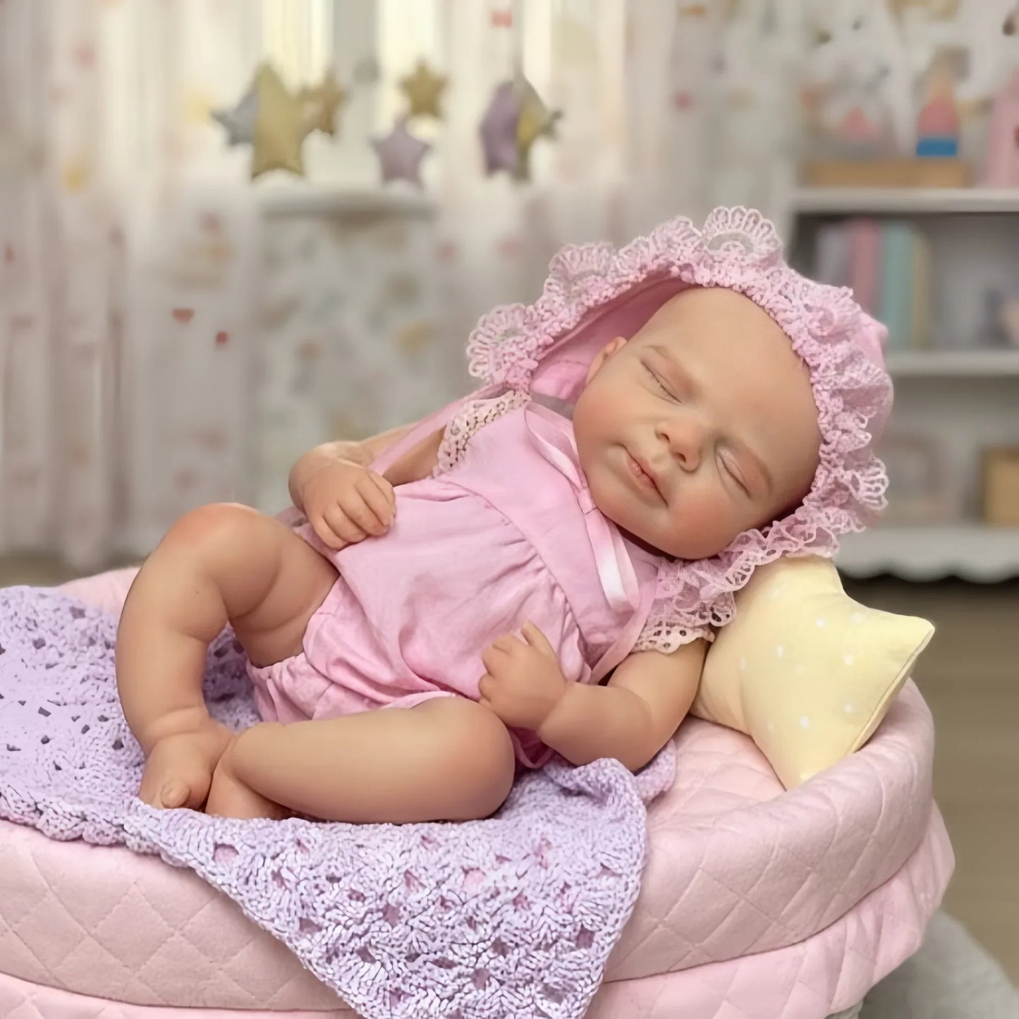 2 Sets Clothes & Washable Pascale Whole Body Silicone Bebe Reborn Girl With Open Mouth Soft Touch Newborn Silicone Girl Doll