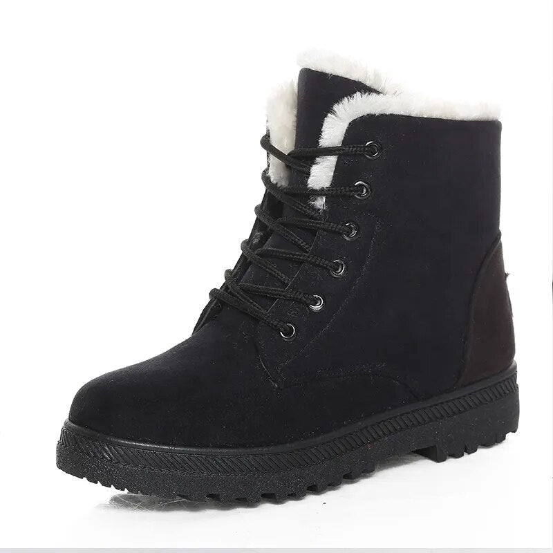 Women Boots Korean Style Women Boots For Winter Snow Boots Ankle Winter Shoes