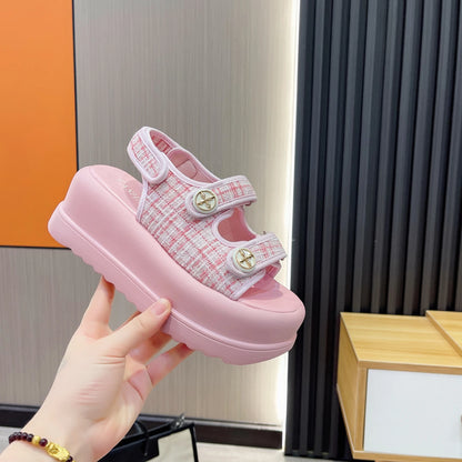 Ladies platform Women's Shoes Summer Sandal Women 2023 Designer Shoe Girl Thick Bottom Luxury Woman Platform Sandals