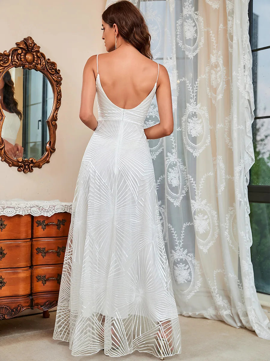 Evening wear Dresses: Sleeveless Chiffon of Formal Evening Prom Dress Women