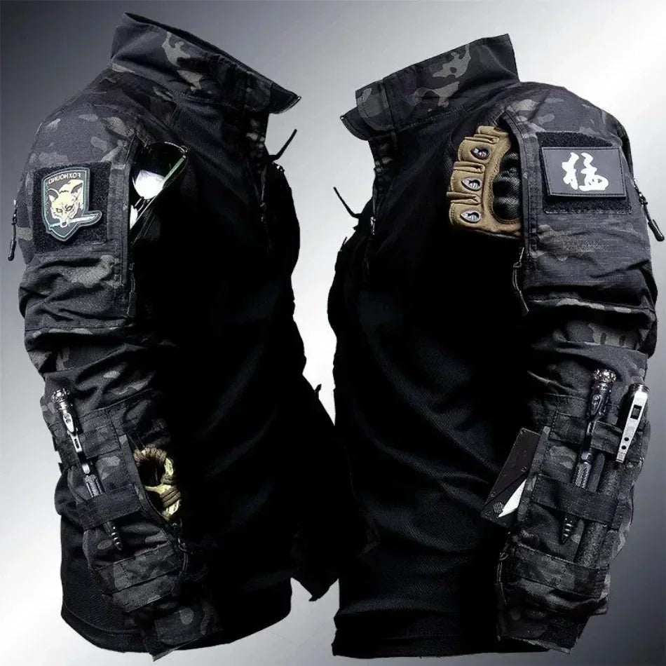 Tactical Uniform Milit Camo Suit Hunting Clothes Combat Shirts Camping Pants Men Workwear Suits Airsoft Paintball Sets