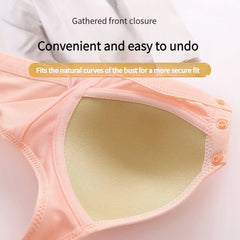 Mom Back Underwear Thin Section Comfortable Breathable Push Up Bra