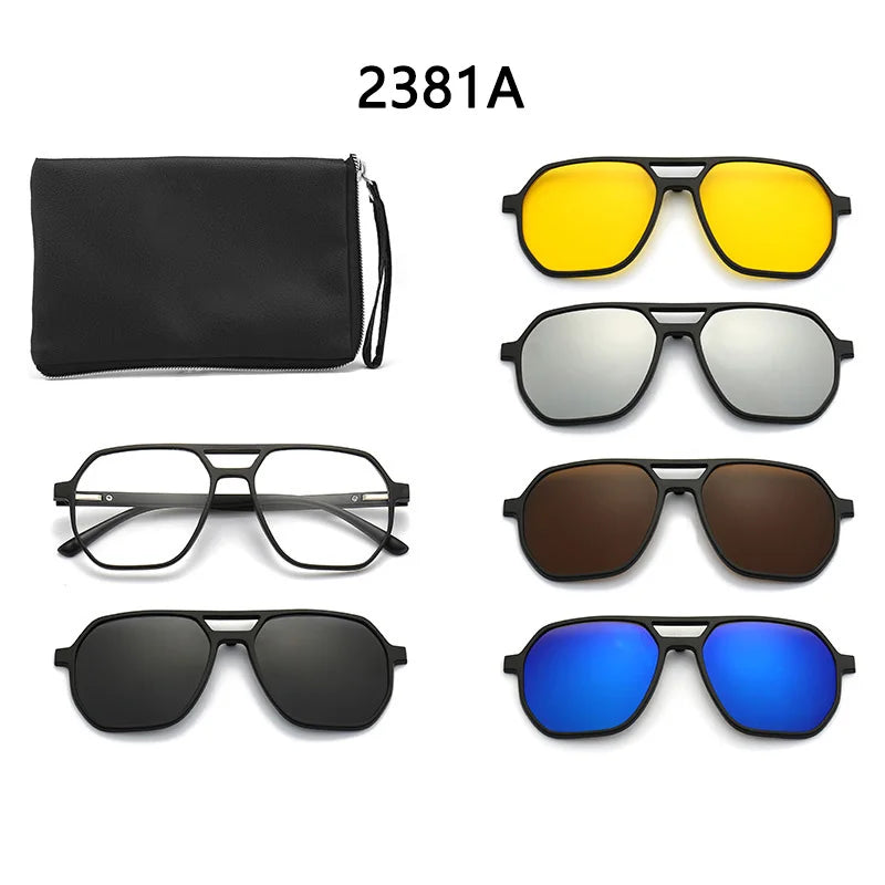 Sunglasses Frames Clip on Sun Glasses Frame Prescription Eyeglasses