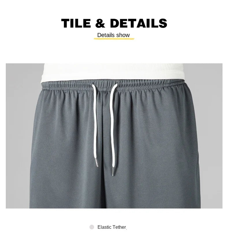 Shorts, Men's Casual Pants, Sports Basketball Pants, Capri Pants, Loose Outdoor