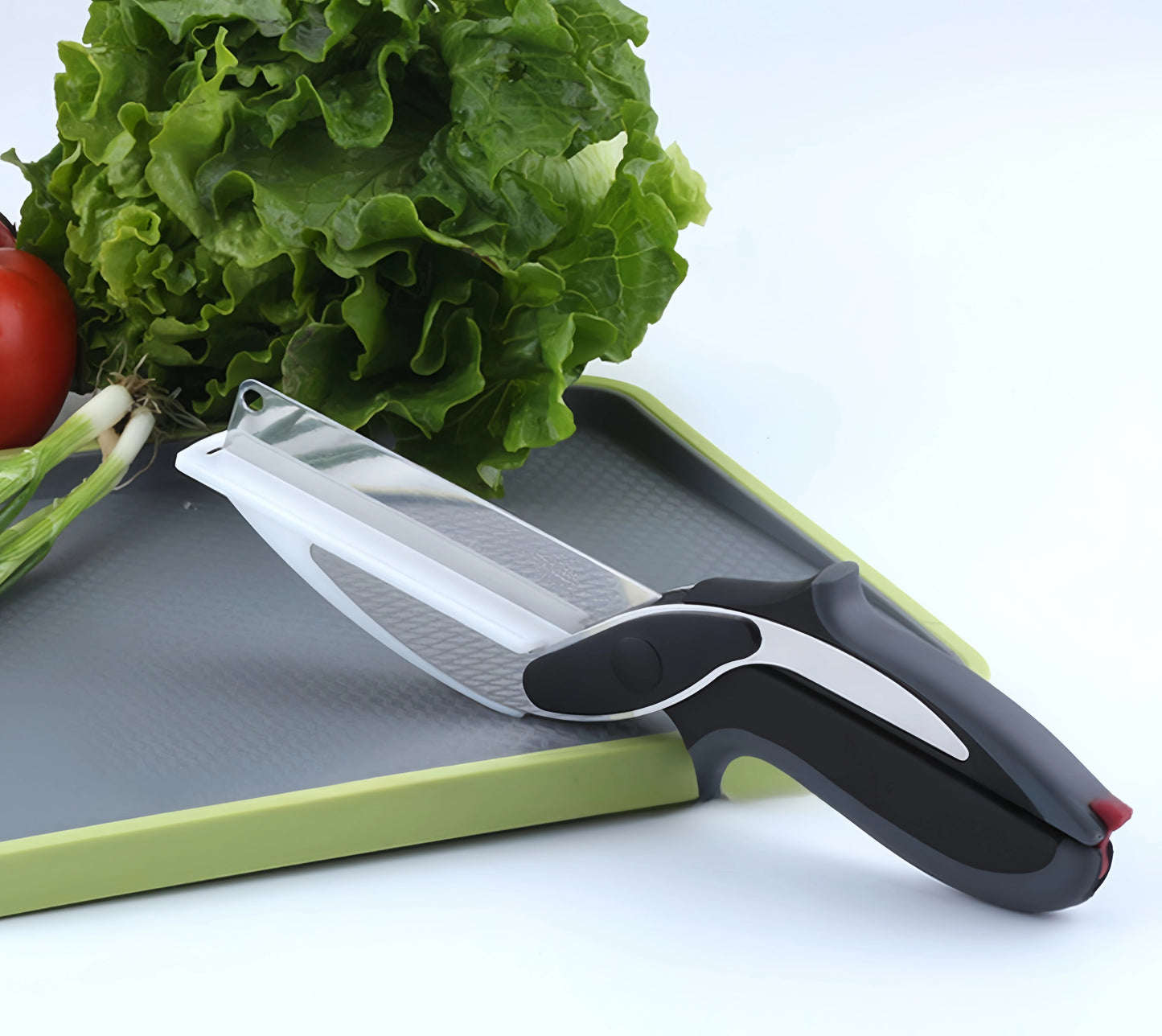 Premium Chop Scissors Cutting Board Scissors Vegetable Chopper Easy Cutter