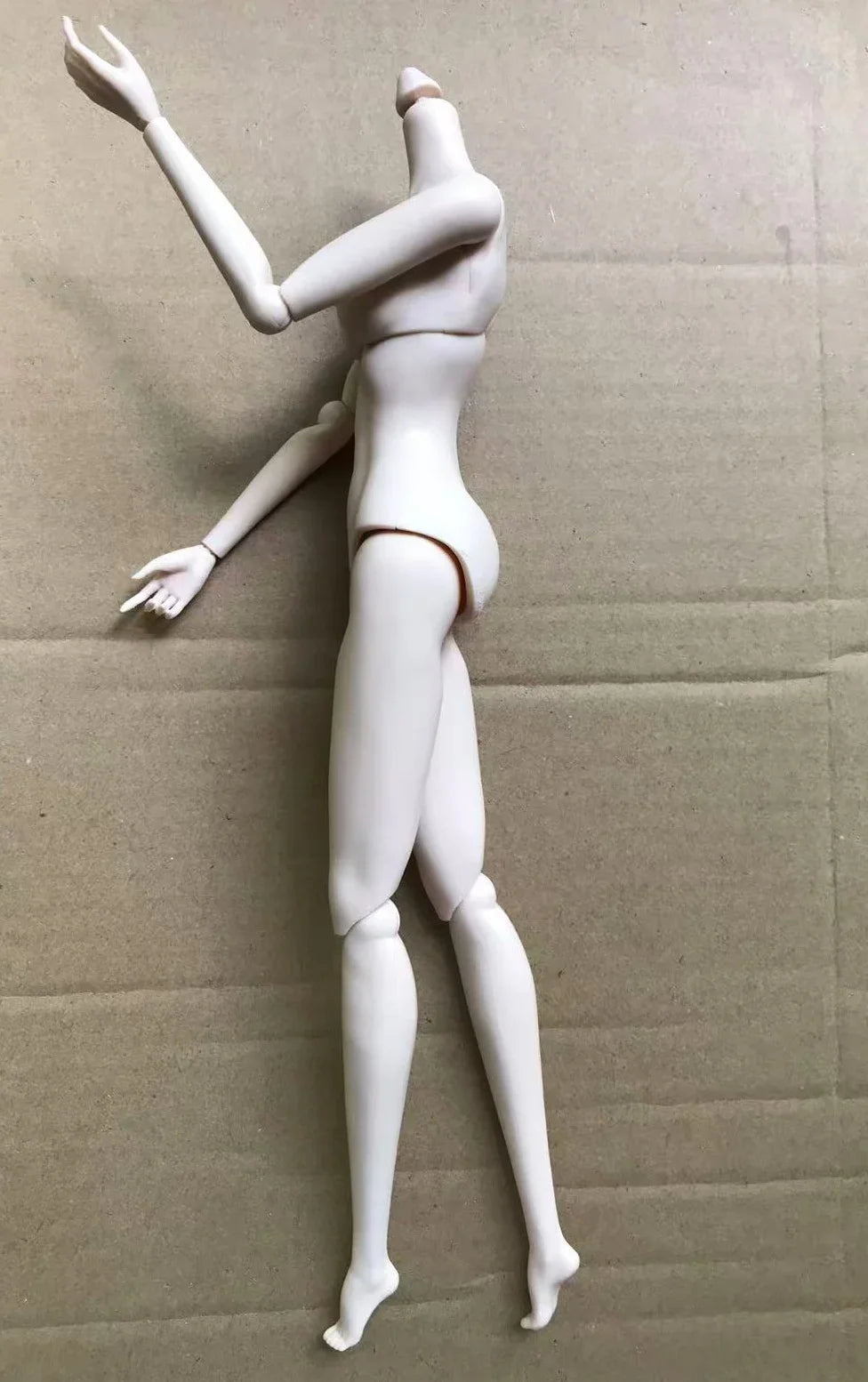 MENGF 12 Joints Movable Doll Body Pink Red White Beige Brown Coffee Green Color Doll Figures 28CM Super Model For FR IT Heads