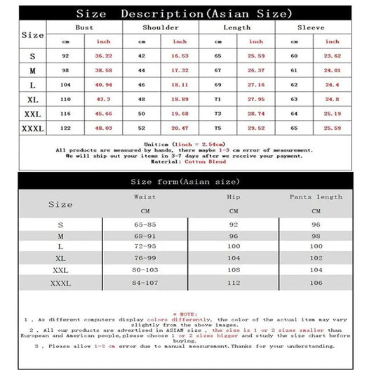 Men's hooded sweatshirt and sweatpants set casual long-sleeved geometric print hooded style pocket comfortable Streetwear style