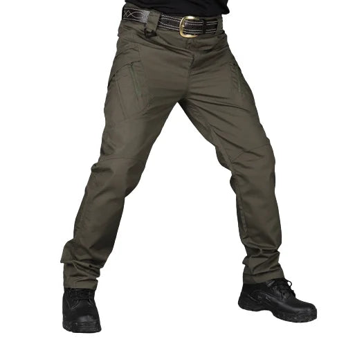 Tactical Cargo Pants Men Outdoor Waterproof SWAT Combat Military Camouflage