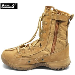 Military Combat Boots Men Ankle Boot Hunting Trekking Camping Mountaineering Shoes