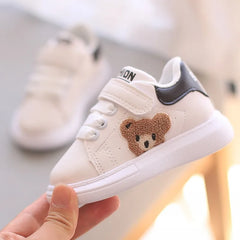 Children's Sneakers Anti-slip wear-resistant Casual Shoes Kids White Sneakers Girls Boys Soft-soled Walking Shoes toddler shoes