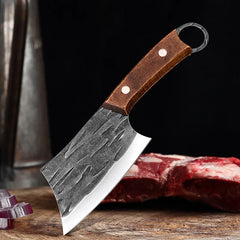 Stainless Steel Boning Knife Forged Meat Cleaver Vegetable Slicing Knife Fish Knife