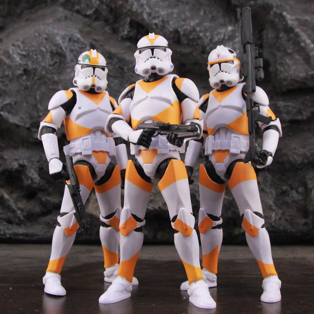 New Body - Star Wars 212th Phase 2 II Trooper P2 Waxer Boil 6" Action Figure Toys Doll Model Battalion Clone Toys